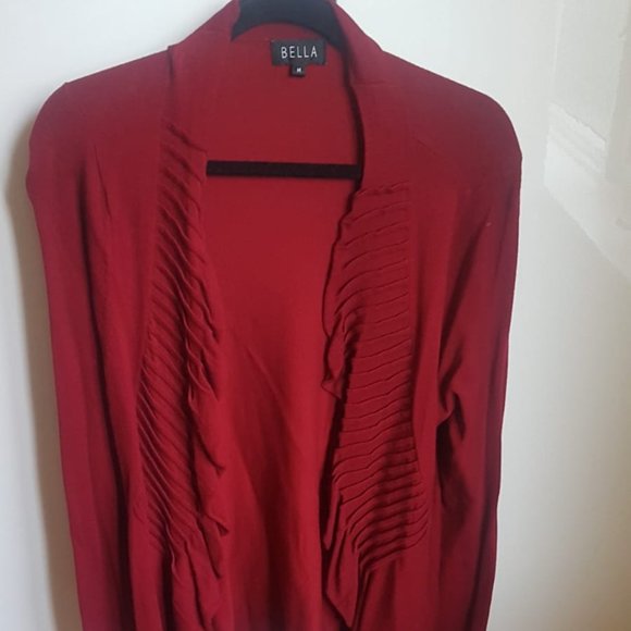 Women Long Sleeve Cardigan - Picture 1 of 5